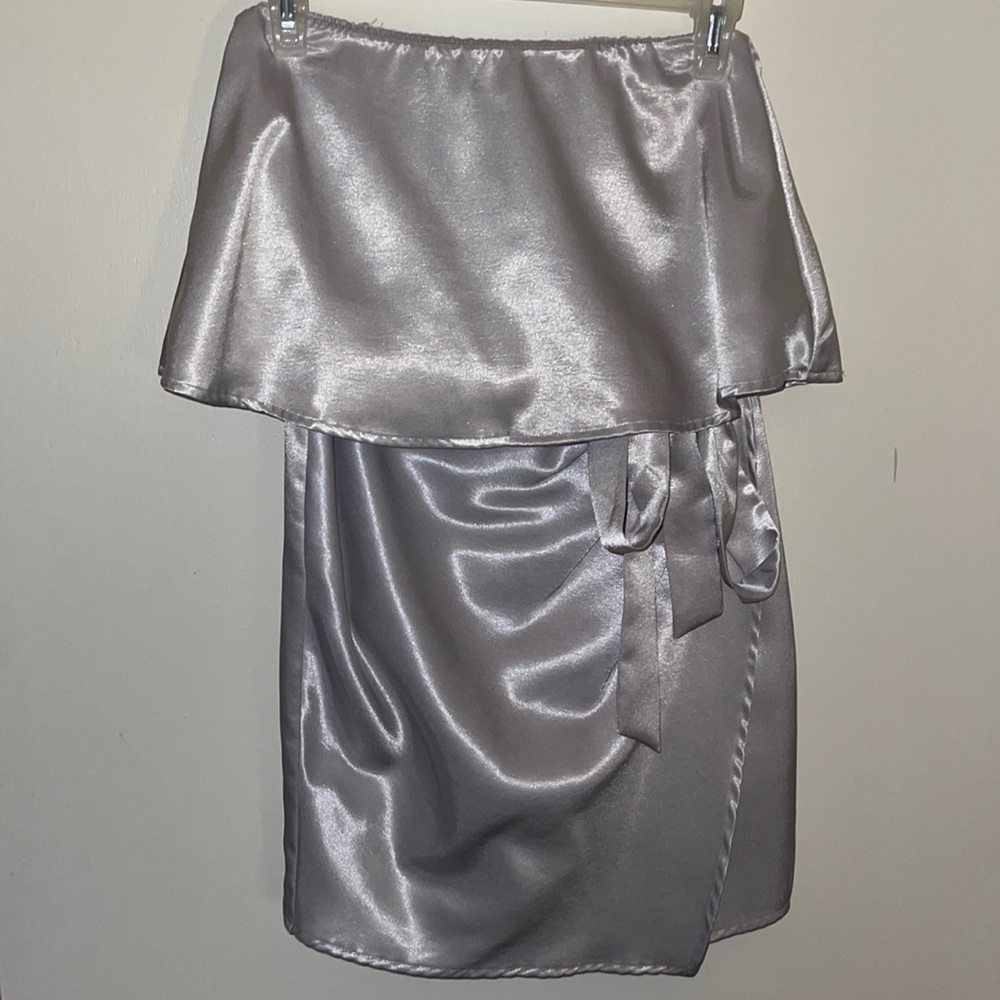 blue blush dress size small